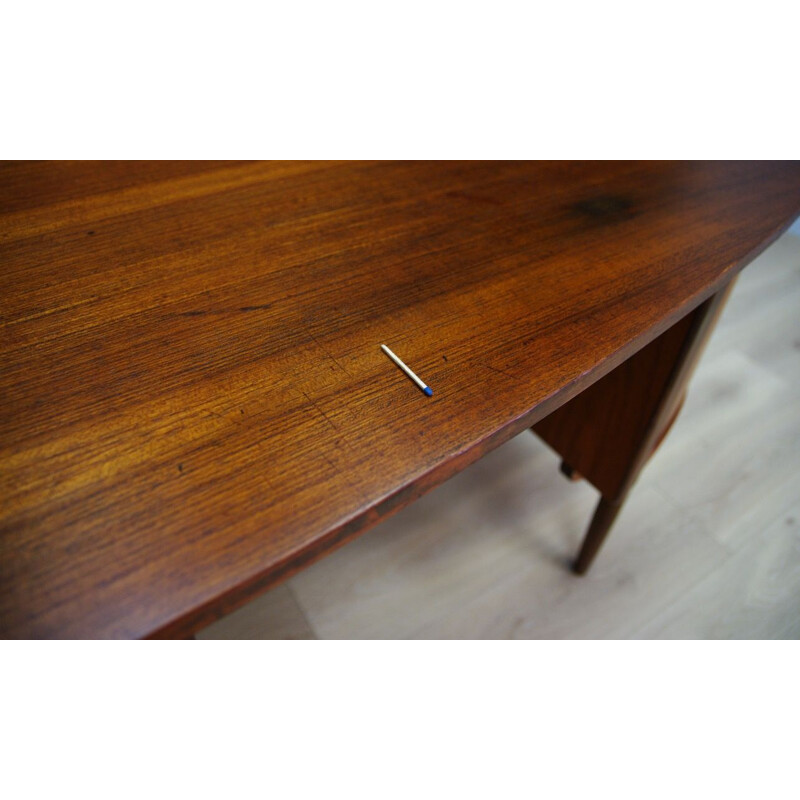 Vintage Danish writing desk in teak