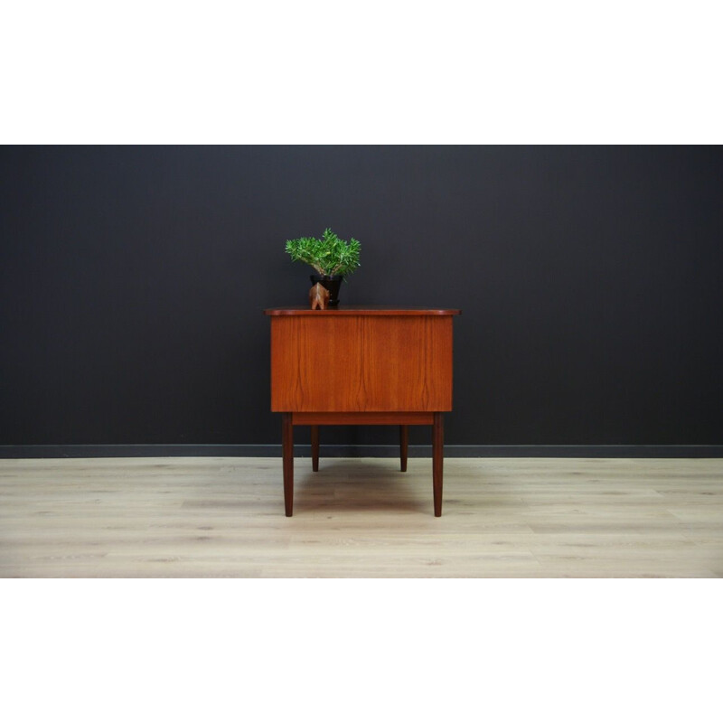 Vintage Danish writing desk in teak