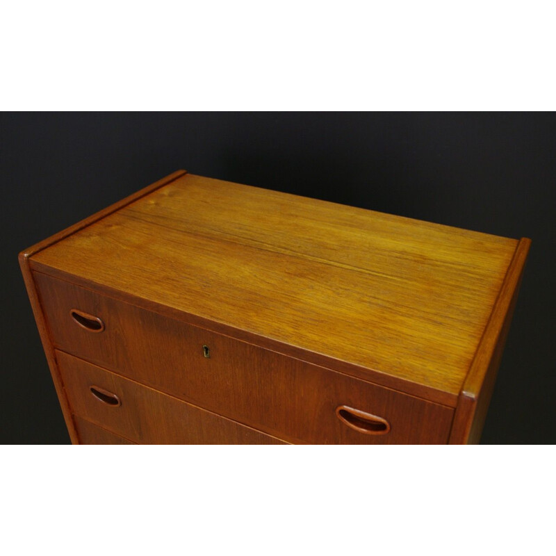 Vintage Danish chest of drawers in teak