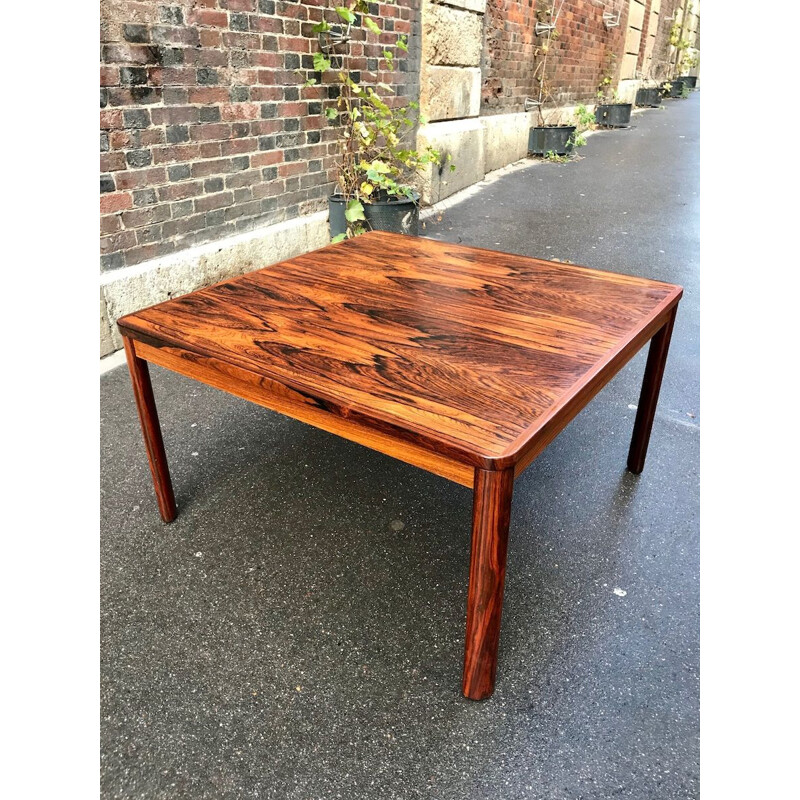 Vintage rosewood coffee table, Sweden 1960