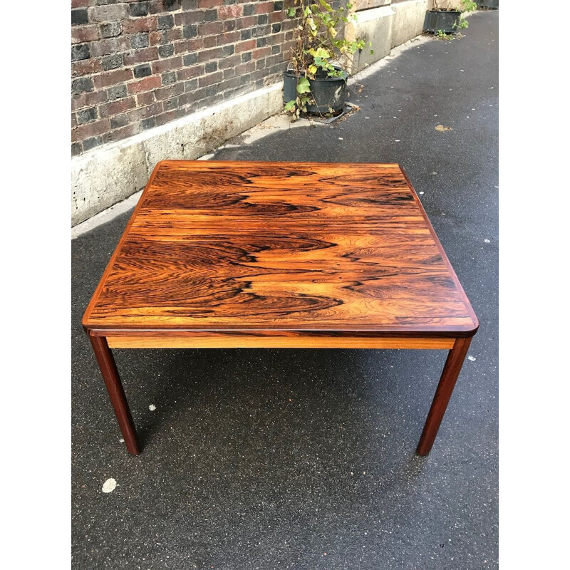 Vintage rosewood coffee table, Sweden 1960