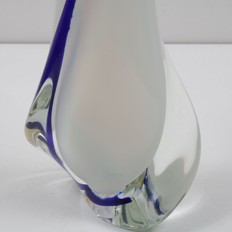 Vintage-Lampe aus Glas von Seguso Murano