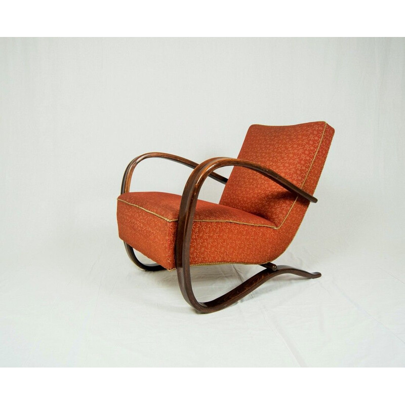 Vintage armchair H - 269 by Jindrich Halabala