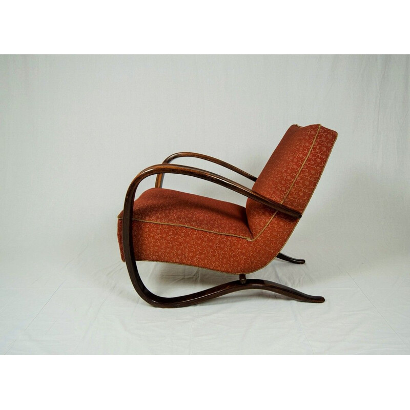 Vintage armchair H - 269 by Jindrich Halabala