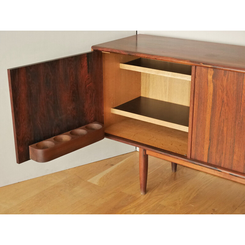 Vintage rosewood sideboard by Pedersen & sound