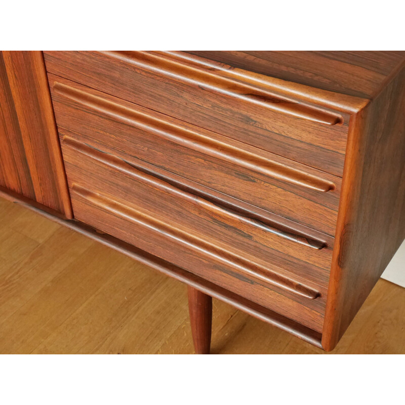 Vintage rosewood sideboard by Pedersen & sound