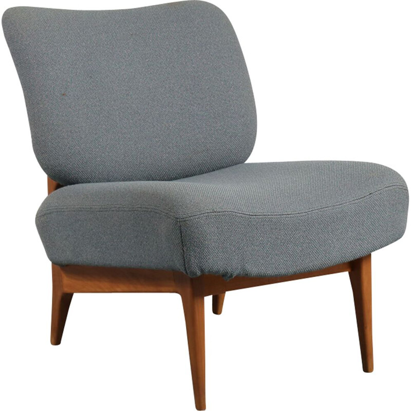 Fauteuil lounge vintage hollandais par Theo Ruth