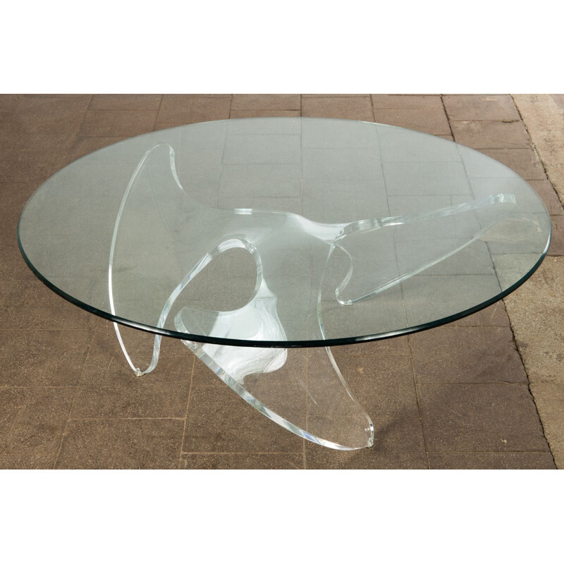 Vintage coffee table "Propeller" by Knut Hesterberg
