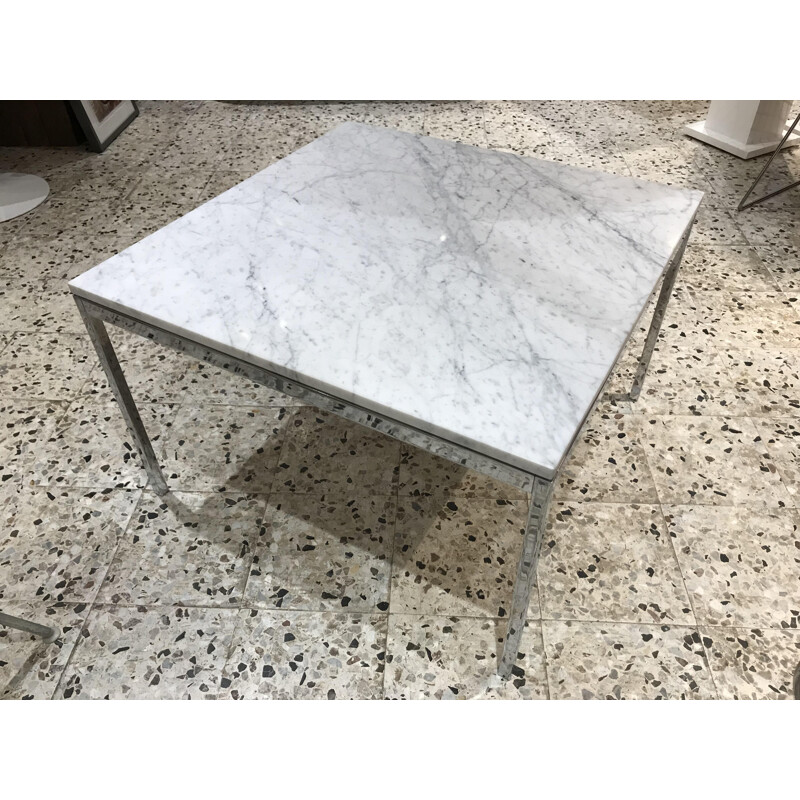 Vintage coffee table in marble by Florence Knoll