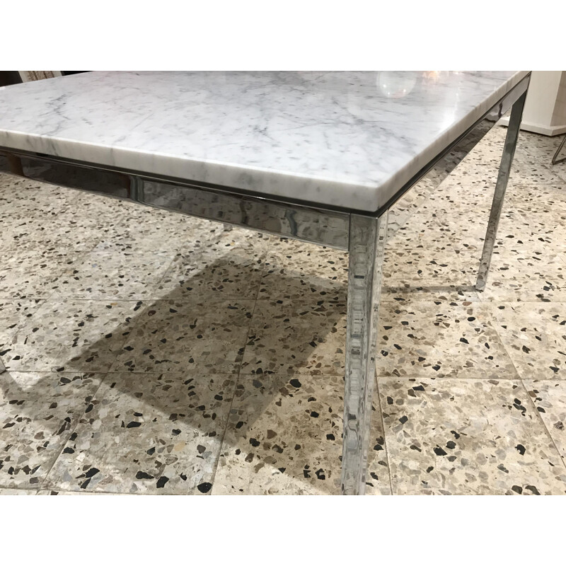 Vintage coffee table in marble by Florence Knoll