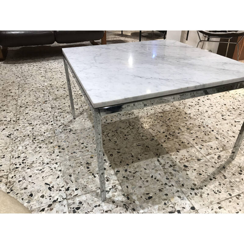 Vintage coffee table in marble by Florence Knoll