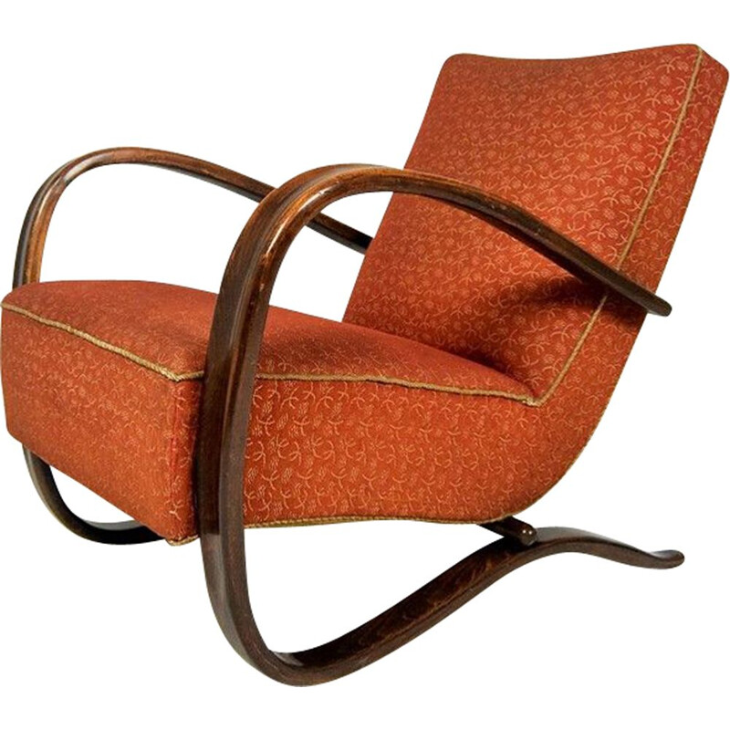 Vintage armchair H - 269 by Jindrich Halabala