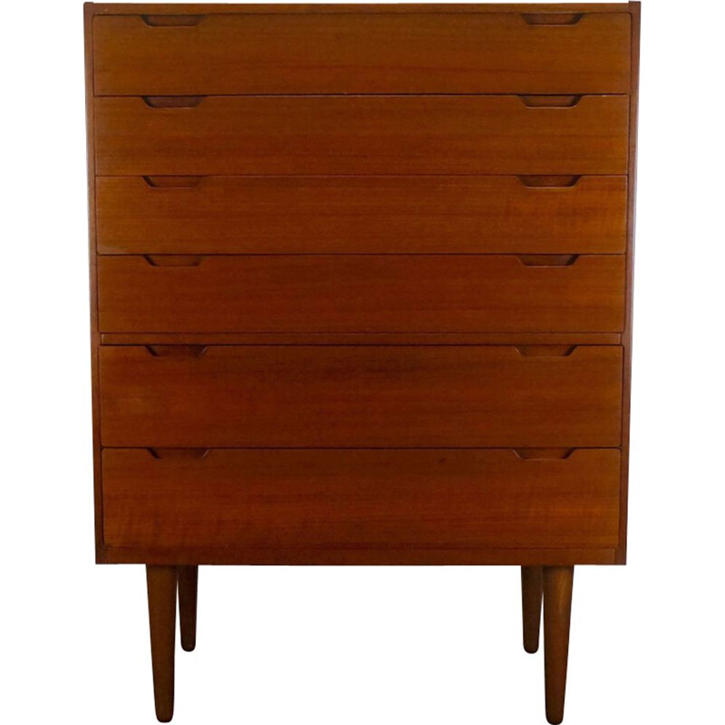 Vintage chest of drawers in teak by Langkilde