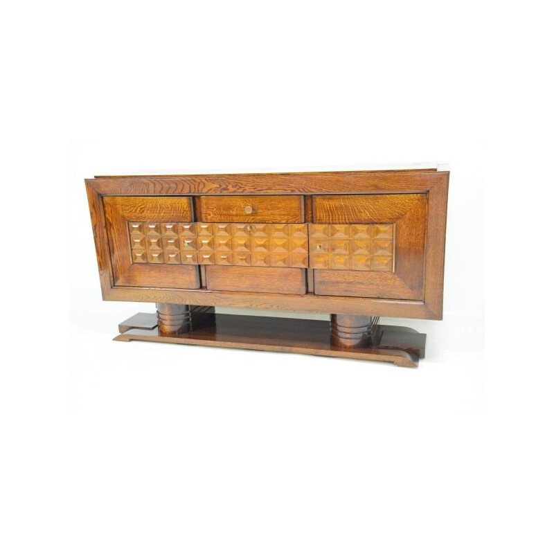 Vintage sideboard by Charles Dudouyt, France 1930