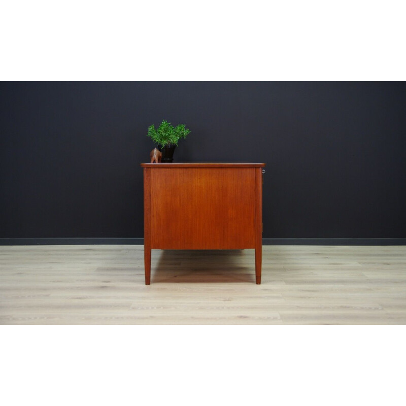 Vintage Danish writing desk in teak