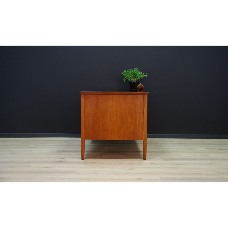 Vintage Danish writing desk in teak