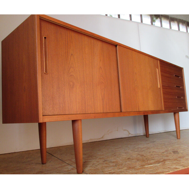 Vintage sideboard in teak by Nils Jonsson