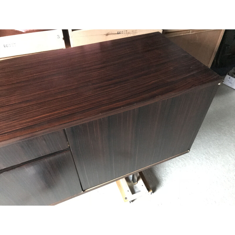 Credenza vintage di Paul Geoffroy per Roche Bobois