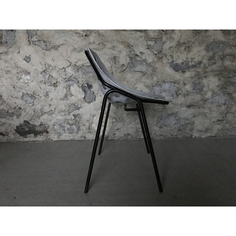 Vintage Muschel Stuhl von Pierre Guariche für Meurop