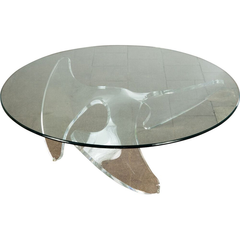 Vintage coffee table "Propeller" by Knut Hesterberg