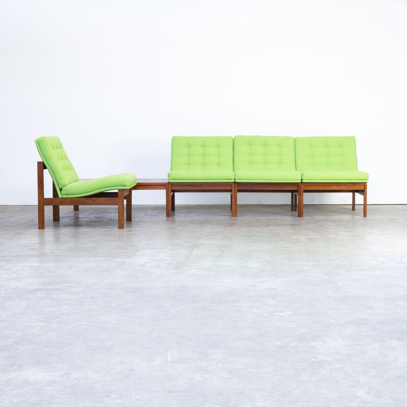 Vintage modular sofa by Ole Gjerløv Knudsen and Torben Lind for France & Son