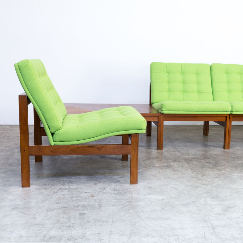 Vintage modular sofa by Ole Gjerløv Knudsen and Torben Lind for France & Son