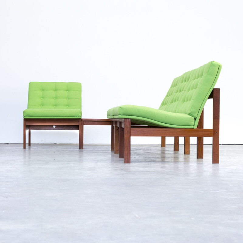 Vintage modular sofa by Ole Gjerløv Knudsen and Torben Lind for France & Son