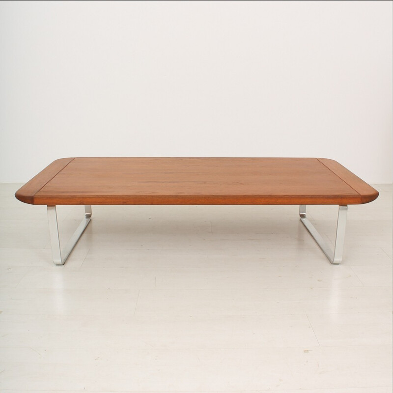 Vintage coffee table in teak - 1960s