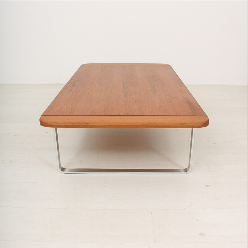 Table basse vintage en teck - 1960