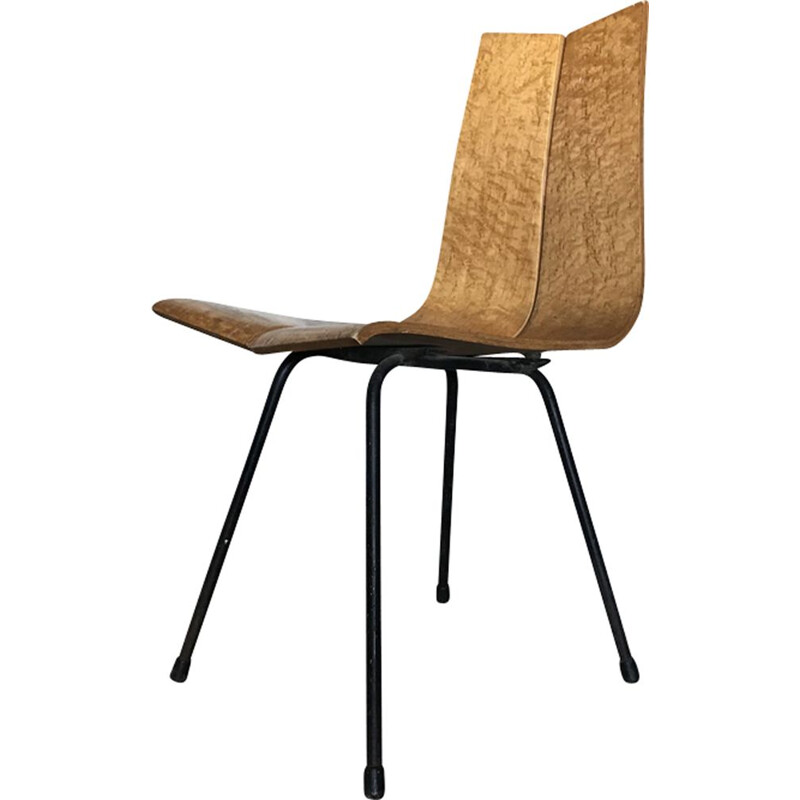 Vintage chair "GA" in elm by Hans Bellmann for HorgenGlarus