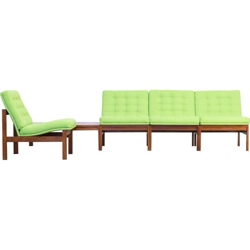 Vintage modular sofa by Ole Gjerløv Knudsen and Torben Lind for France & Son