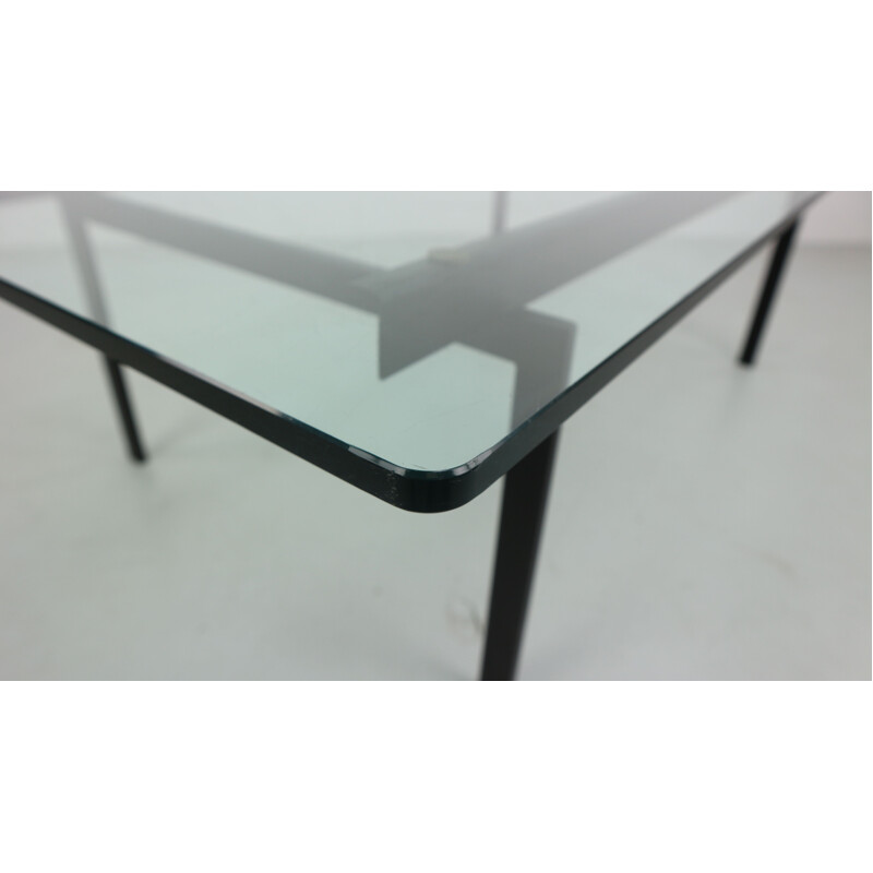 Vintage glass coffee table by Cees Braakman for Pastoe
