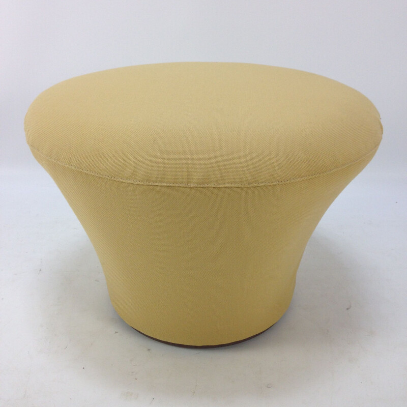 Yellow Mushroom pouf by Pierre Paulin for Artifort