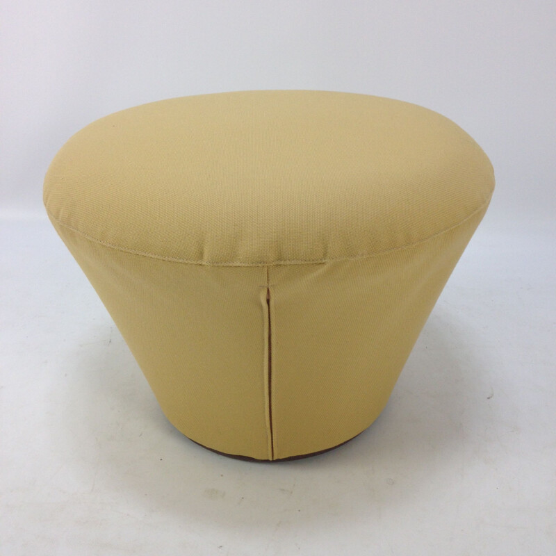 Yellow Mushroom pouf by Pierre Paulin for Artifort