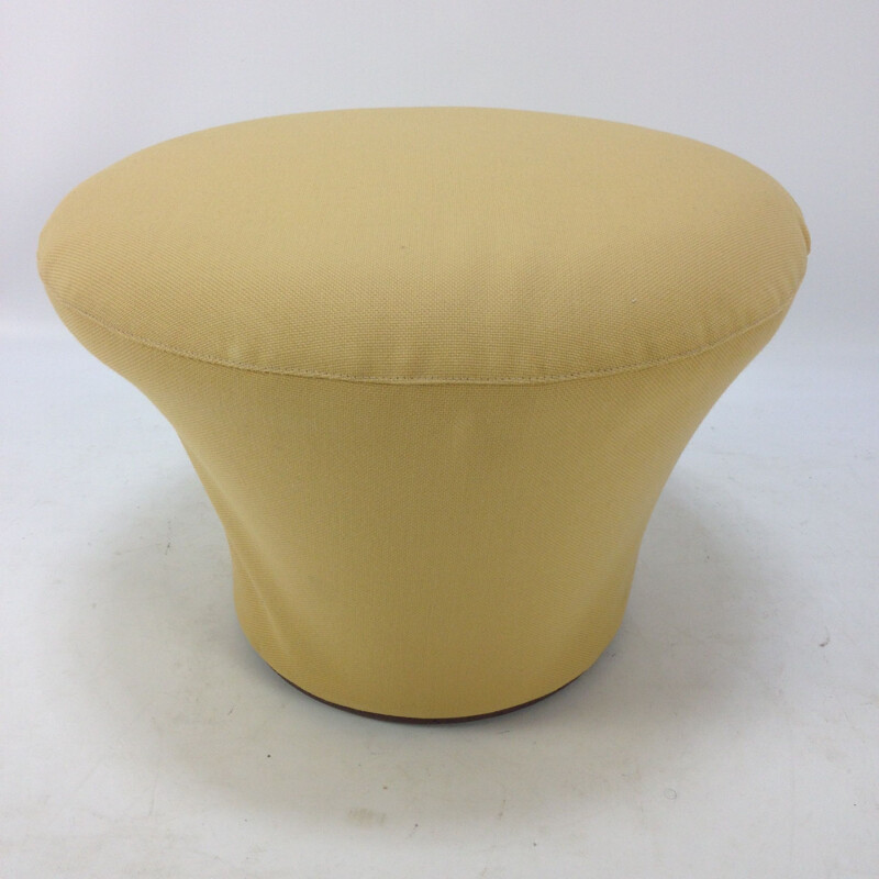 Yellow Mushroom pouf by Pierre Paulin for Artifort