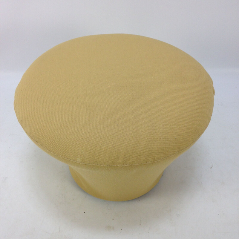 Yellow Mushroom pouf by Pierre Paulin for Artifort