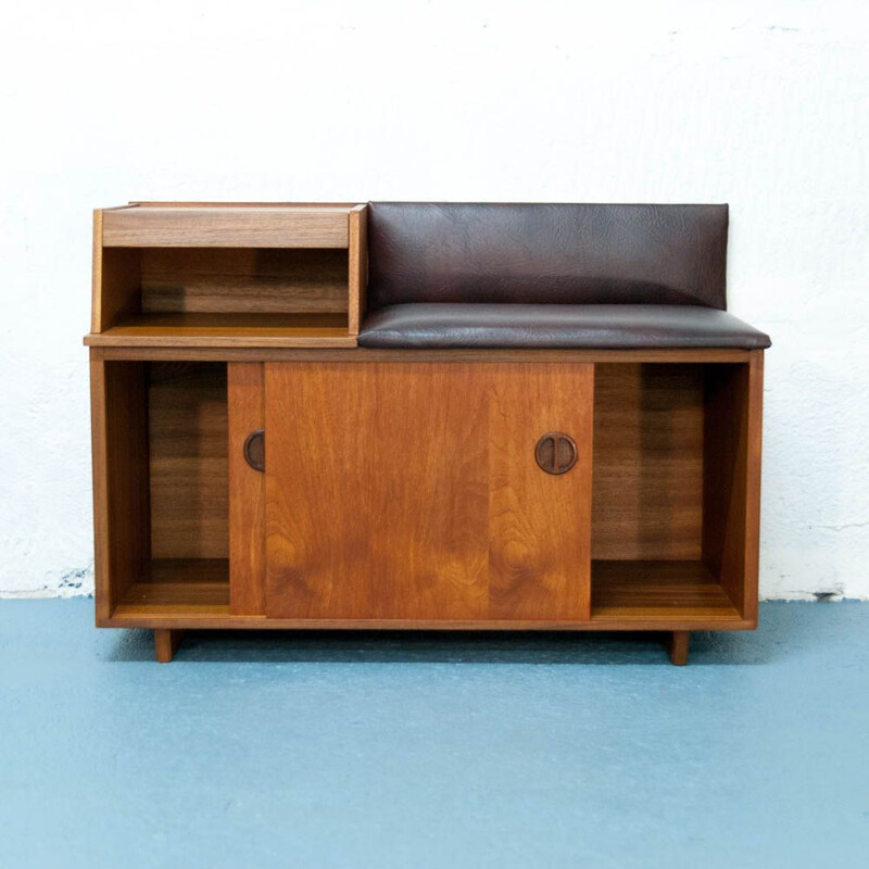 Buffet scandinave vintage en teck