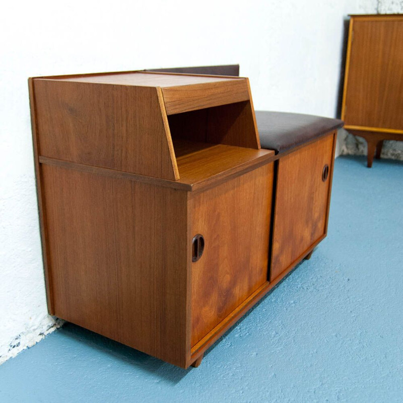 Vintage Scandinavian sideboard in teak