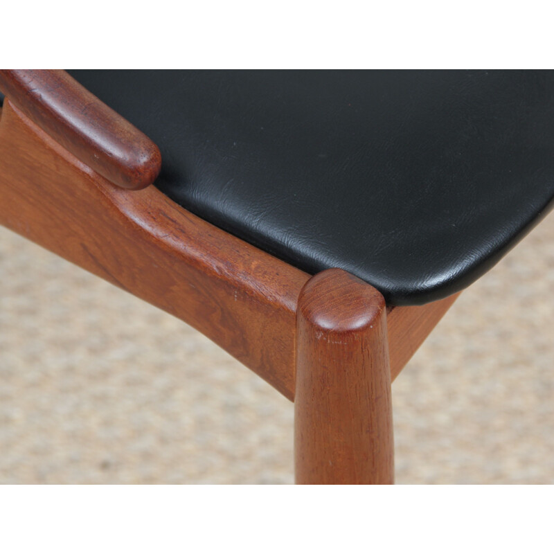 Set of 6 dining chairs in teak by Johannes Andersen