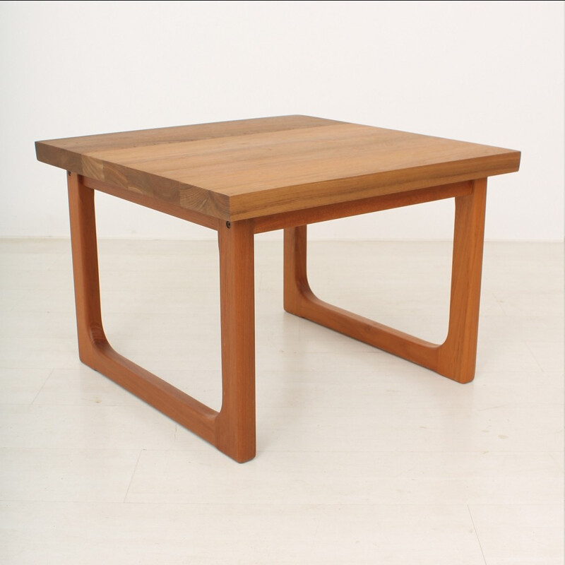 Scandinavian coffee table in teak - 1960