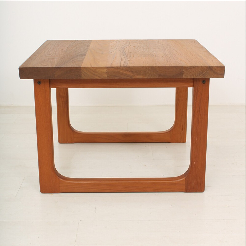 Scandinavian coffee table in teak - 1960