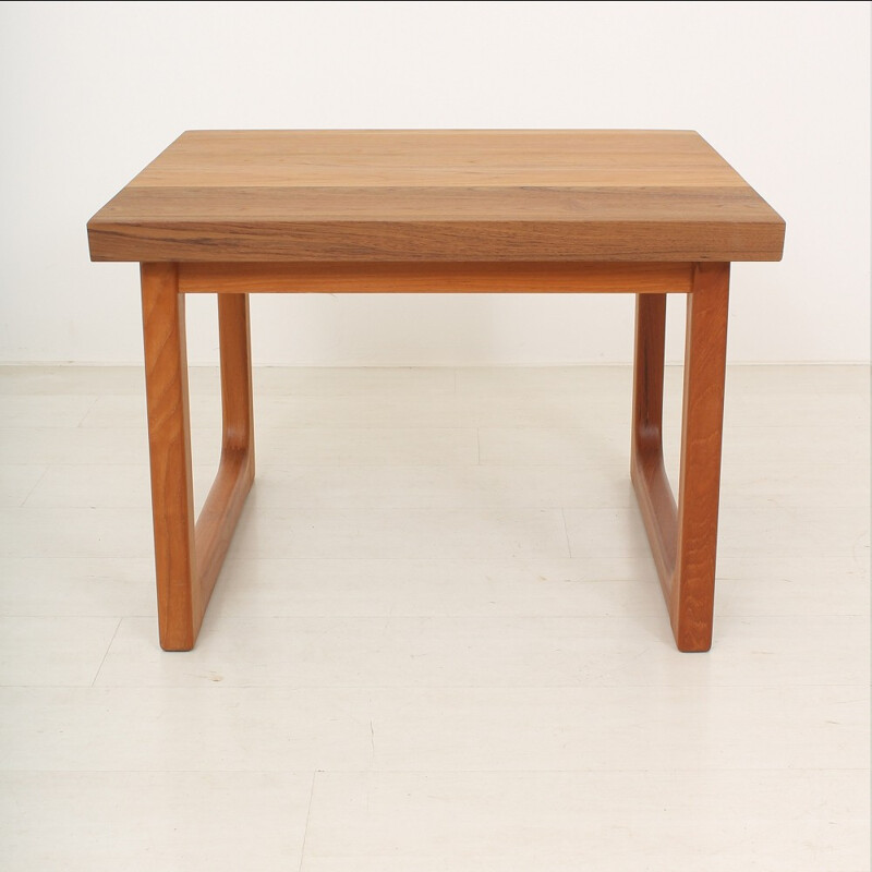 Scandinavian coffee table in teak - 1960