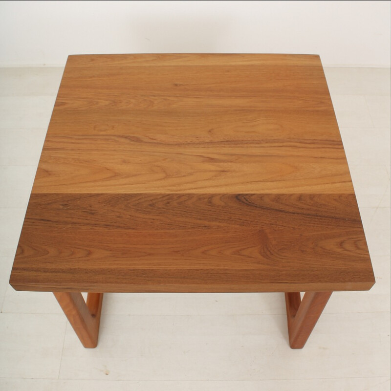 Scandinavian coffee table in teak - 1960