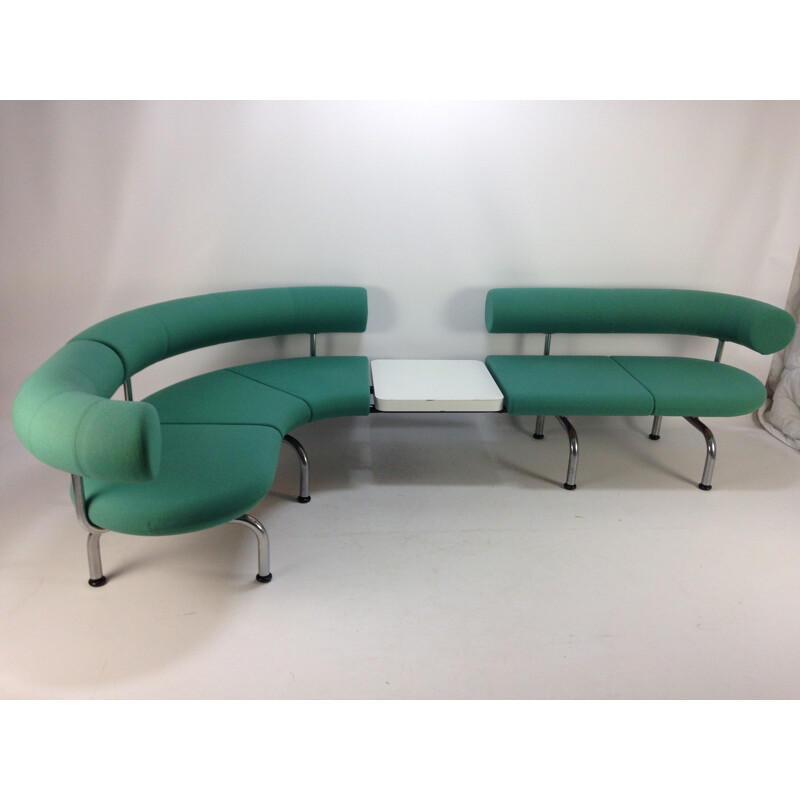 Vintage cobra Pipeline sofa by Eric Jørgensen Møbelfabrik