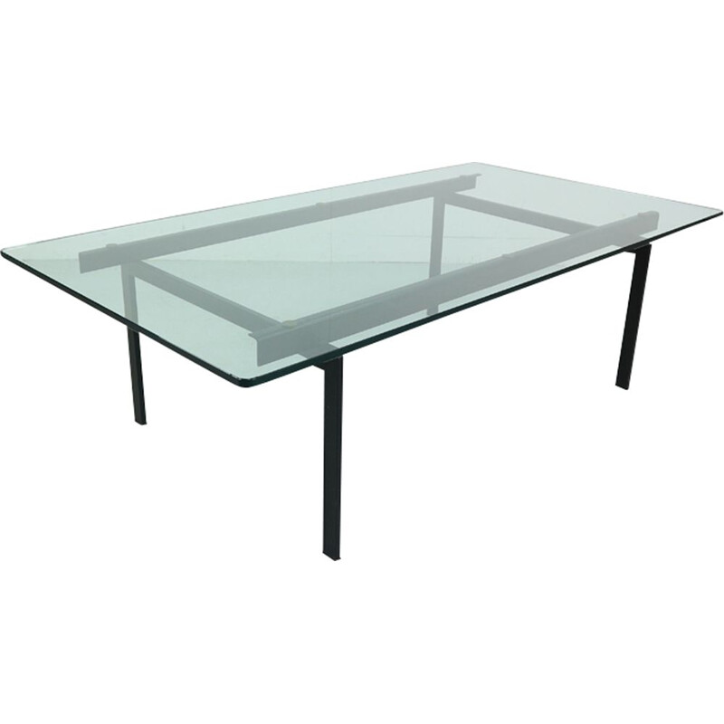 Vintage glass coffee table by Cees Braakman for Pastoe