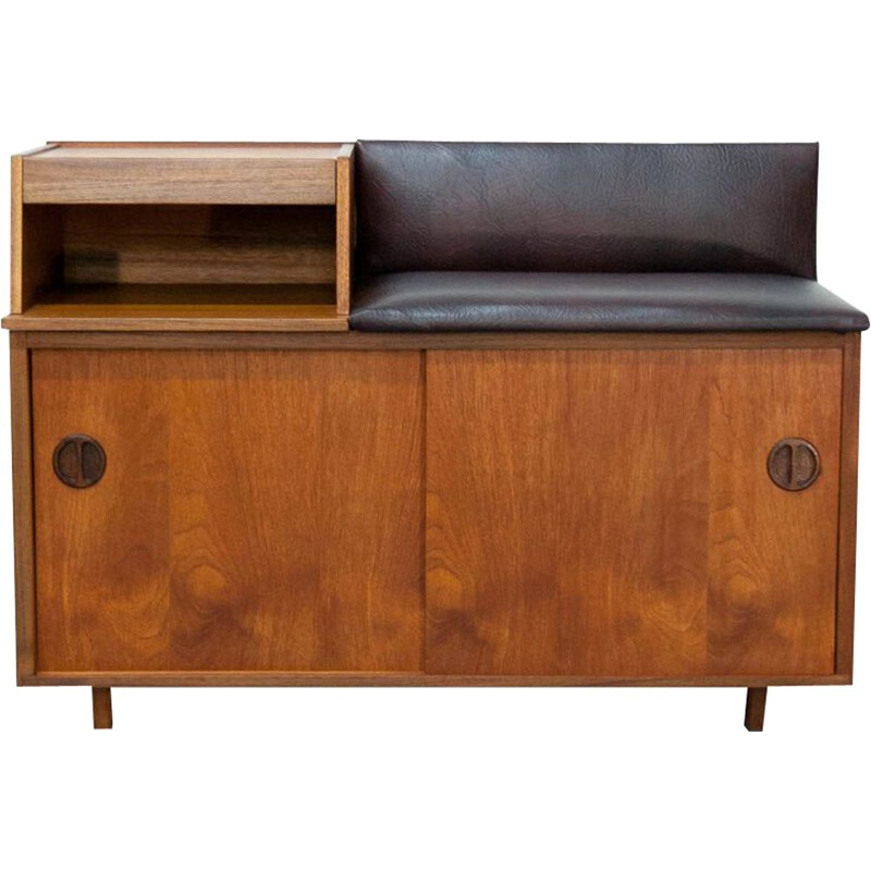 Vintage Scandinavian sideboard in teak