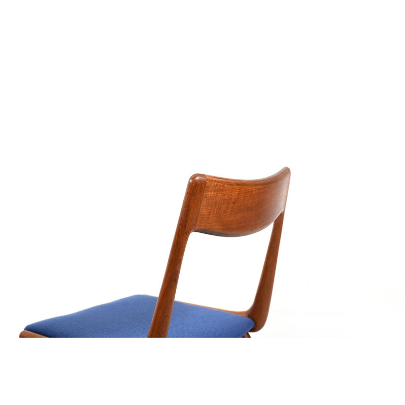 Pair of Boomerang teak chairs by Alfred Christensen