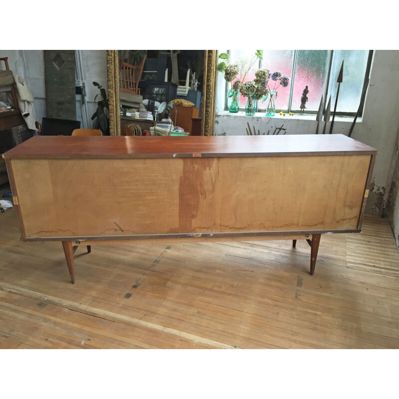 Vintage mahogany sideboard by Unifa