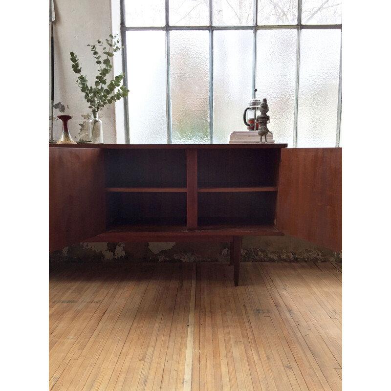 Vintage mahogany sideboard by Unifa