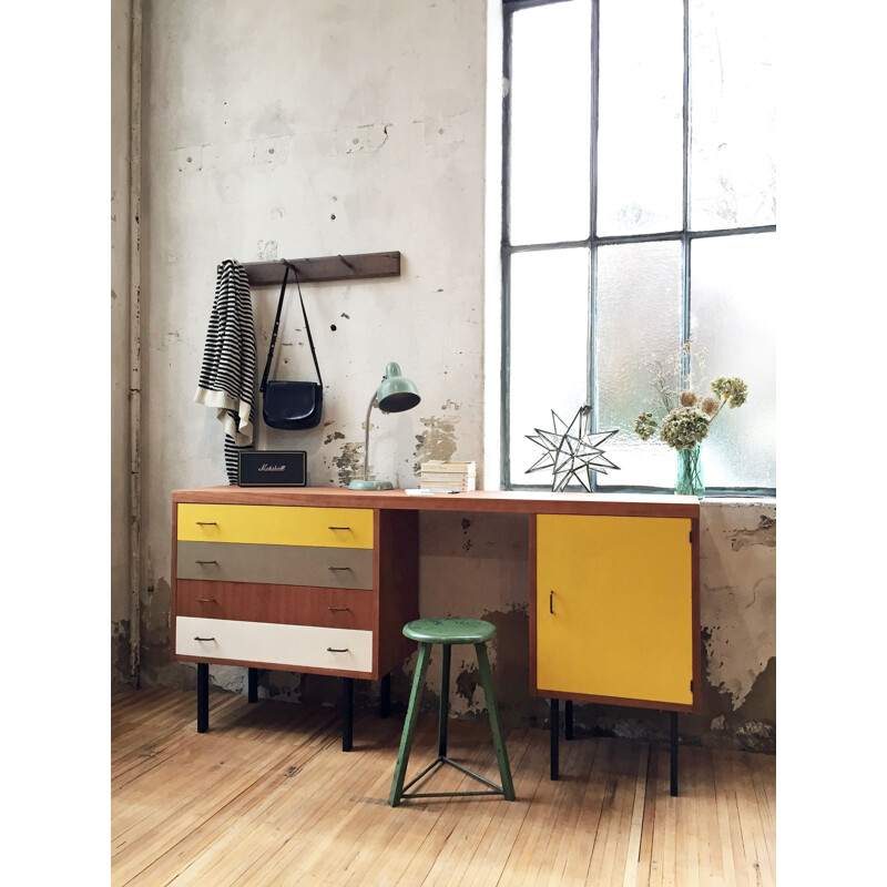 Vintage sideboard with storage unit